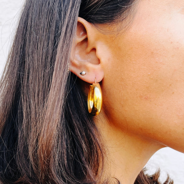 Gold Hoops Large