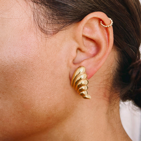 oversized gold earrings jewellery