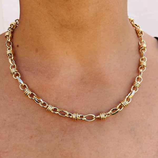 Hardware Chain Link Necklace