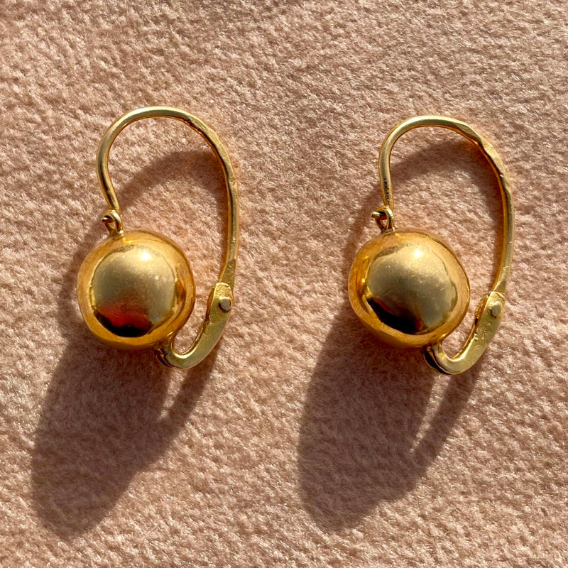 sphere drop earrings jewellery